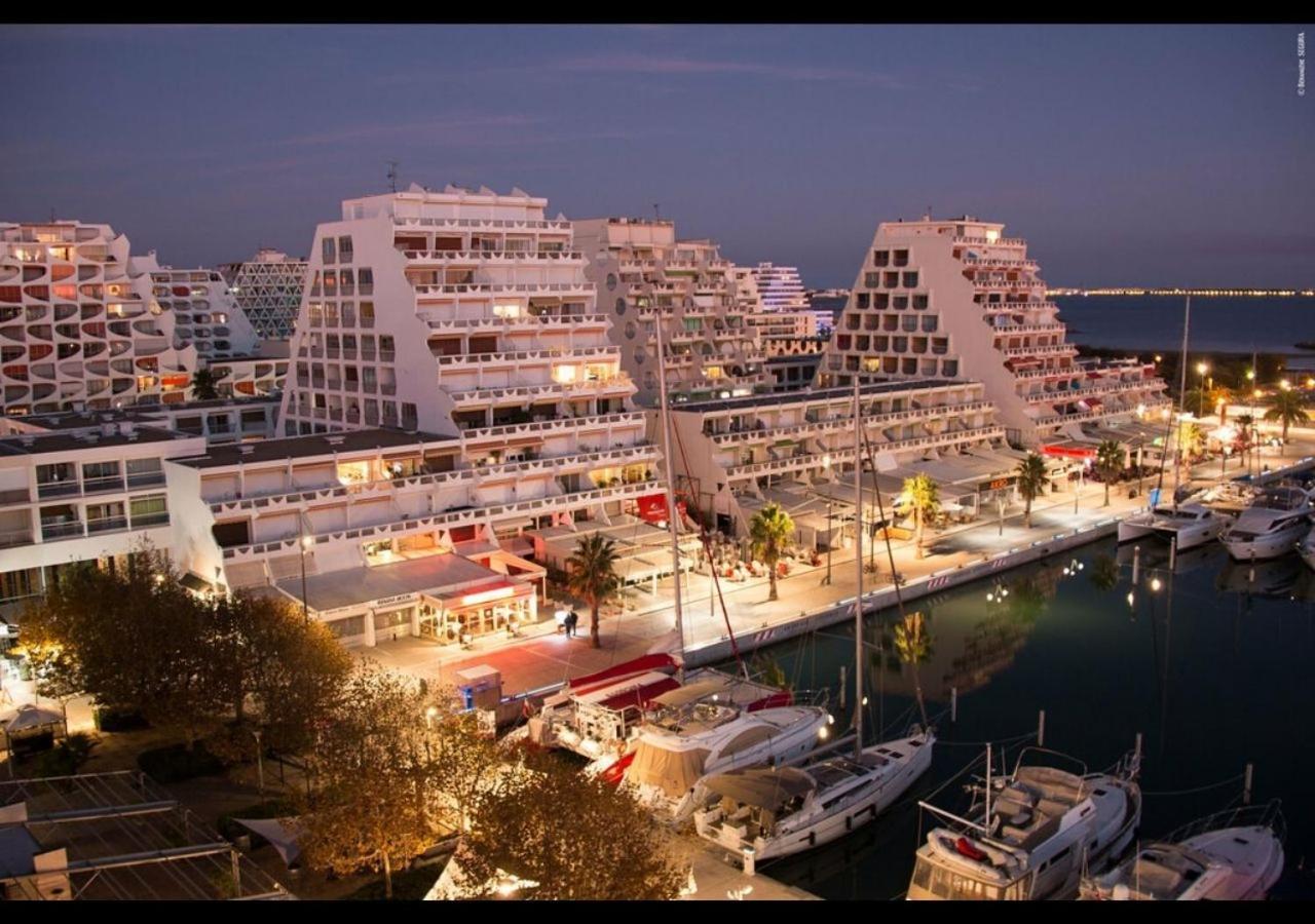 Classe 3 Etoiles - Magnifique Vue Sur Le Port - Wifi Et Clim La Grande Motte Exterior photo
