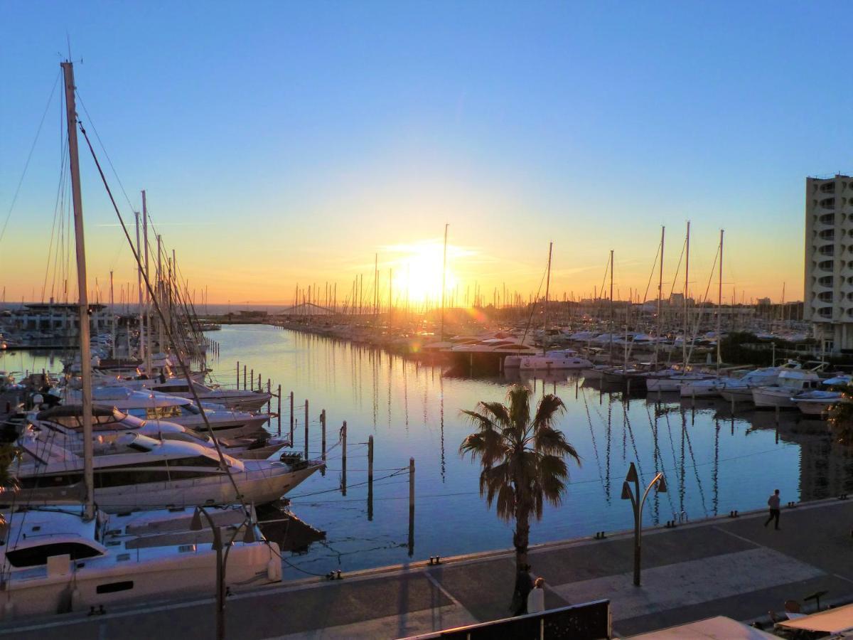 Classe 3 Etoiles - Magnifique Vue Sur Le Port - Wifi Et Clim La Grande Motte Exterior photo